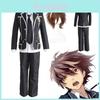 Exquisite Guilty Crown Ouma Shu Cosplay Costume High School Boy Uniform With Wig