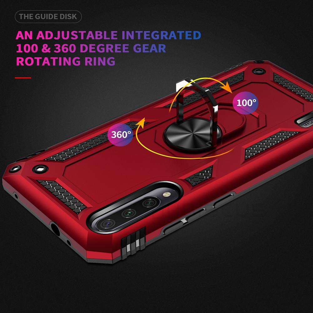 Luxury Armor Soft Shockproof Case For Xiaomi Mi A3 Silicone Bumper Hard Cover For Xiaomi Mi CC9e Metal Ring Cases