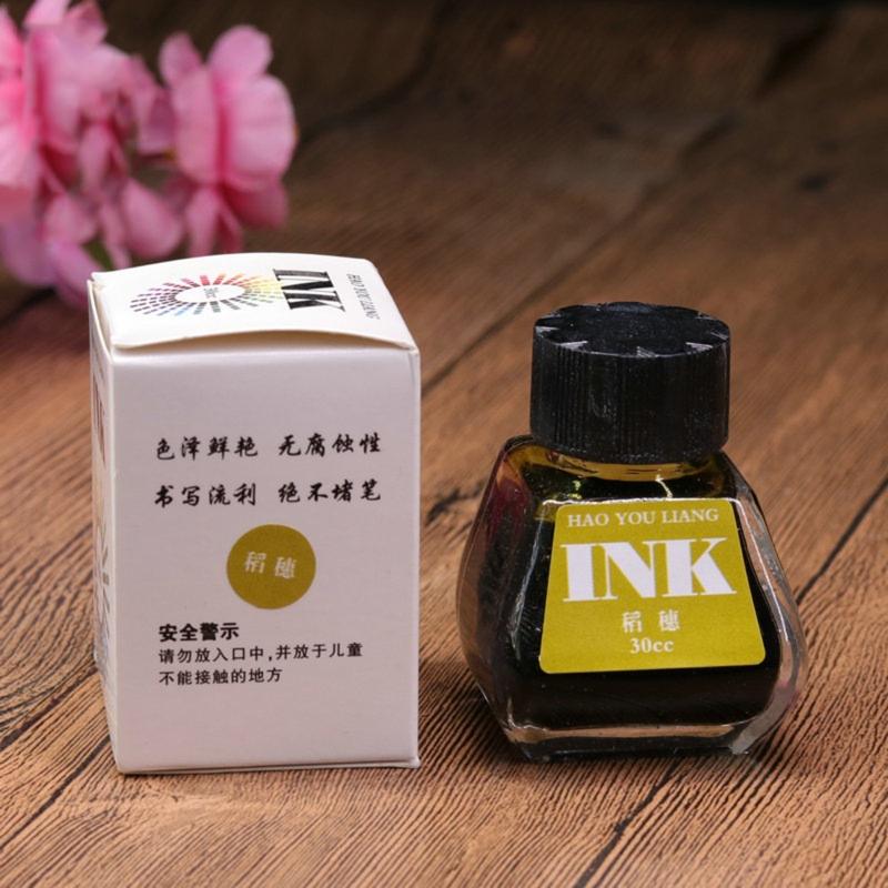 Fountain Pen Ink Bottle 30ml Volume Write Smooth Quick Dry for Ideal for Various Fountain Pen Dip Pen Calligraphy Writin