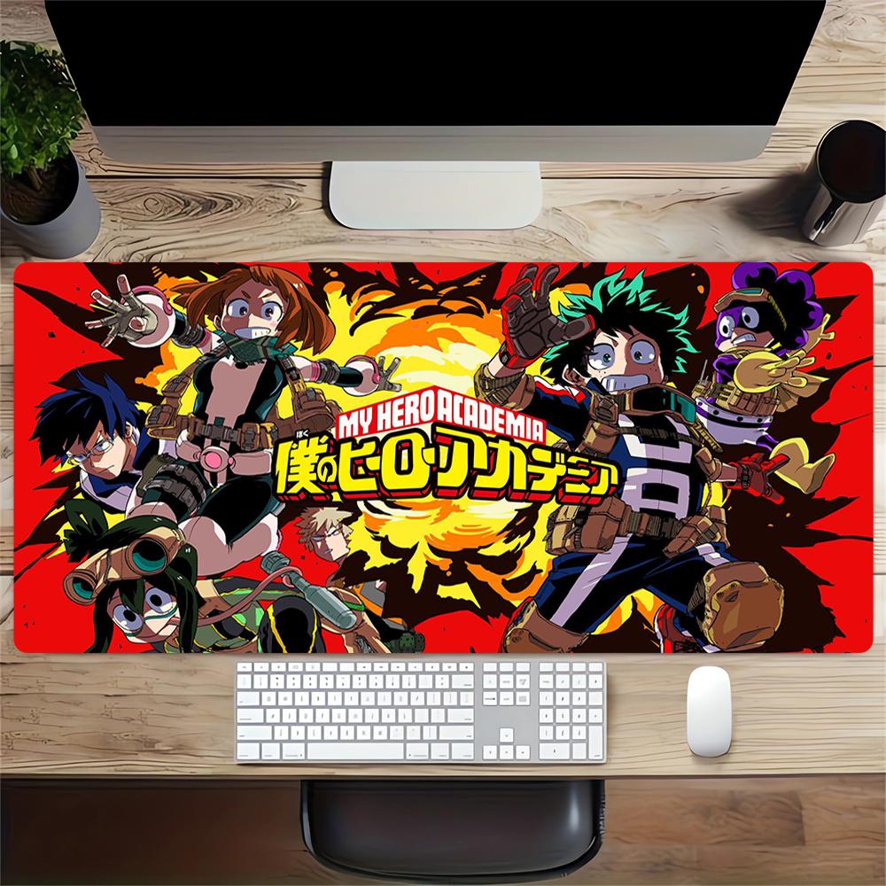 Heroic Adventures Unleashed Large Gaming Mouse Pad Nonslip Rubber Base Waterproof Desk Mat For Office Pc Laptop