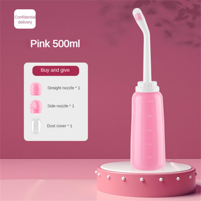 500ml Tragbares Bidet-Spray Hand-Reise-Bidet für schwangere Frauen Reinigungswasserwaschflasche