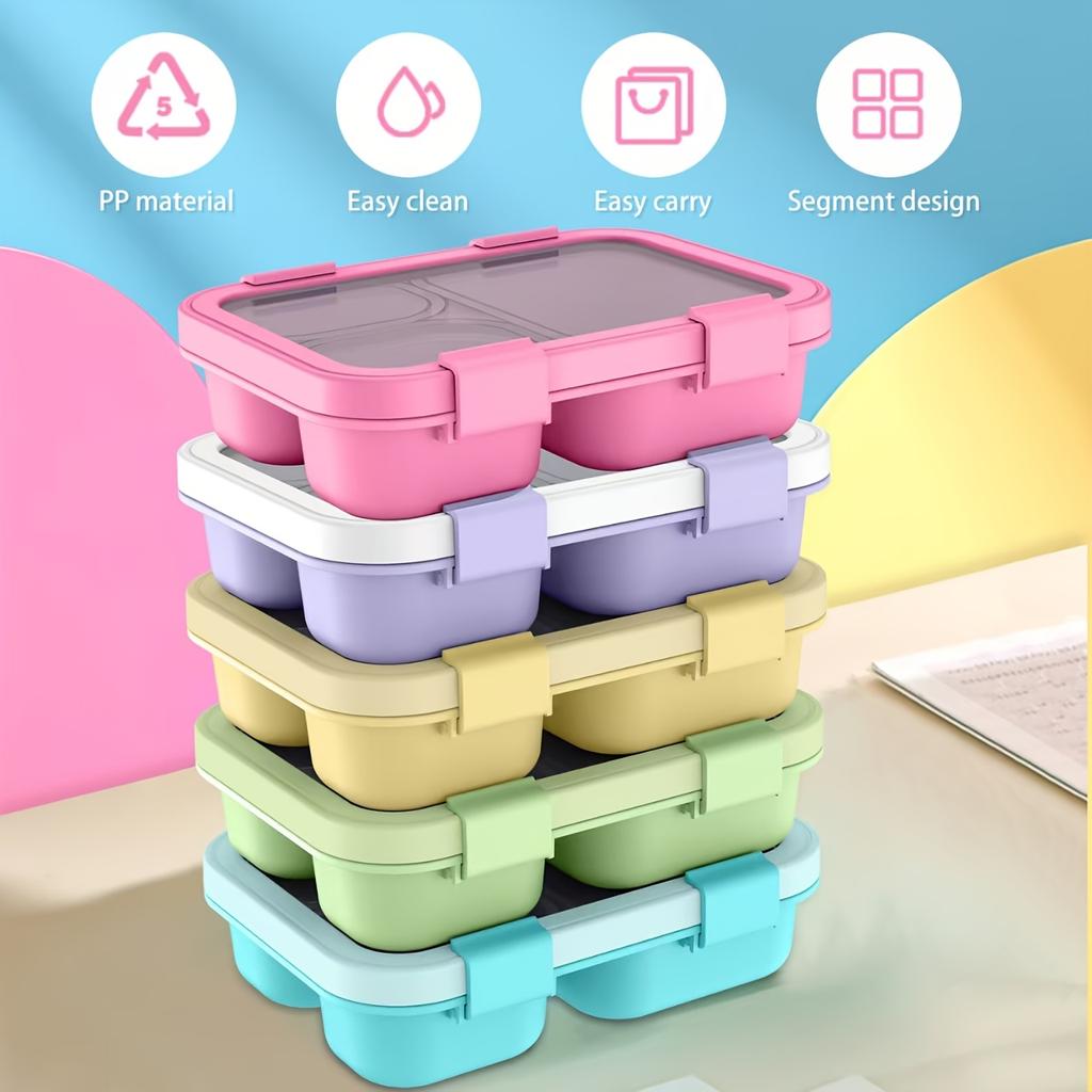 Auslaufsichere Bento-Box – Ideale Salat-Lunchboxen, frei von BPA und chemischen Farbstoffen, Schulanfang-Essentials für Reisen nach Hause