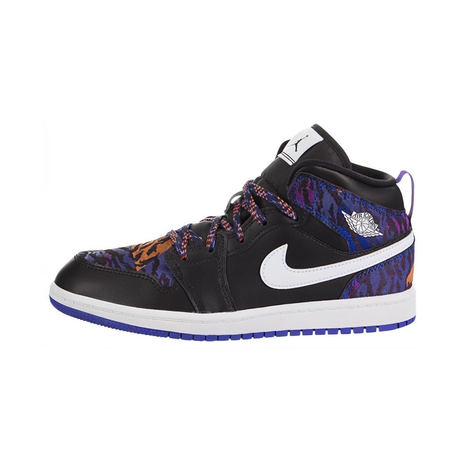 (PS) Air Jordan 1 Mid SE  Tiger Stripe  Kids  AV5173-005 EU 28