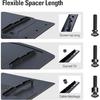 Mounting Dream TV Mounting Hardware TV Mount Screws Kit Comes with M4, M5, M6, M8 Screws, Includes Spacers and Washers, Fits Any TVs Up To 82 Inch,