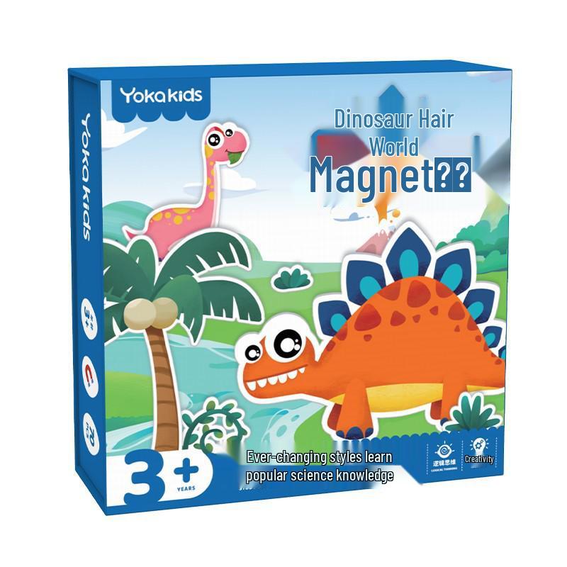 Yokakids Dinosaur World Magnetic Game: Educational & Creative Toy