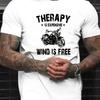 Motorrad Grafik T-Shirt für Herren Ultra lässiges Kurzarm Design Perfekt für Sommer-Fahrabenteuer mit lebhaft bedruckten T-Shirts