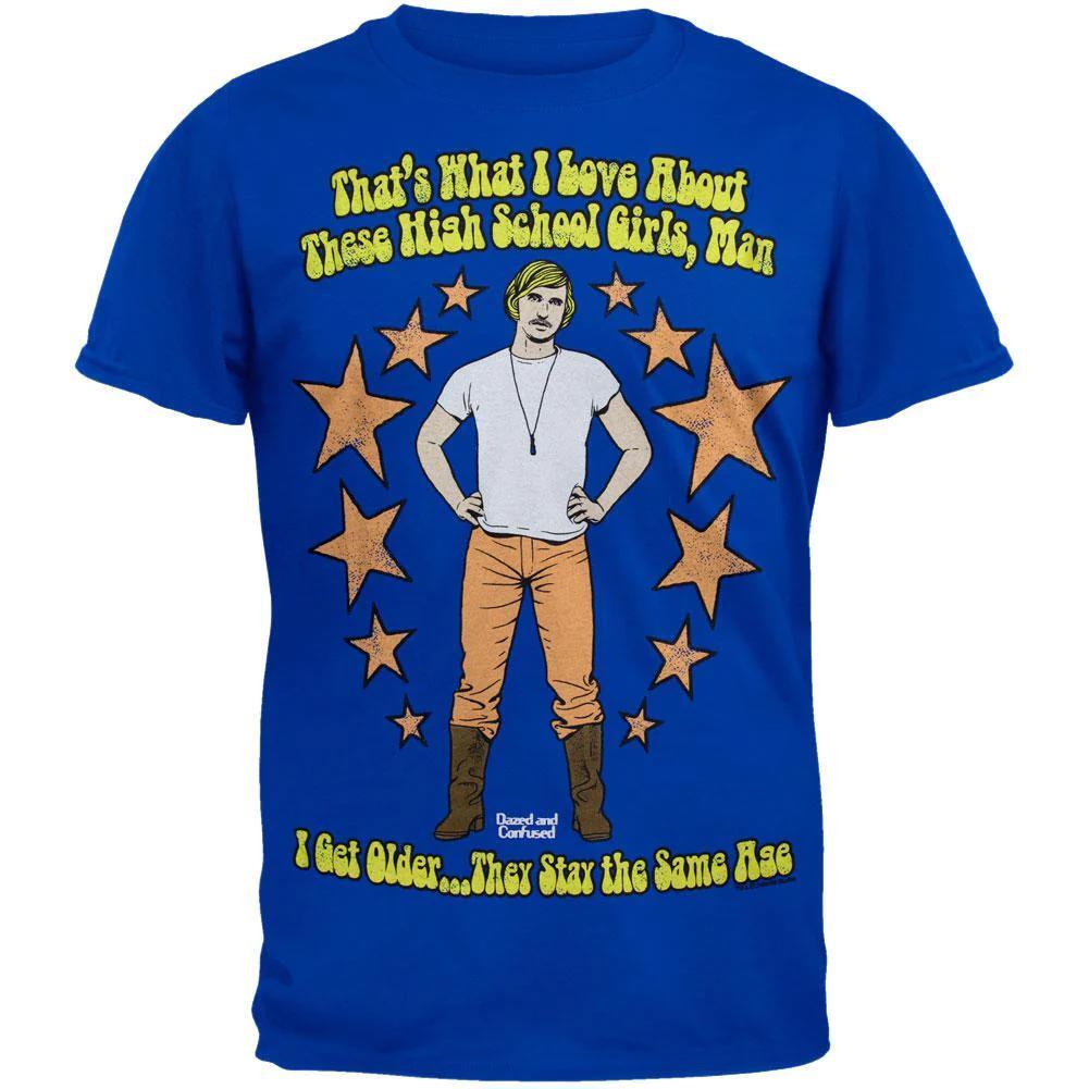 Tshirt Dazed Confused Matthew Mcconaughey I Get Older M