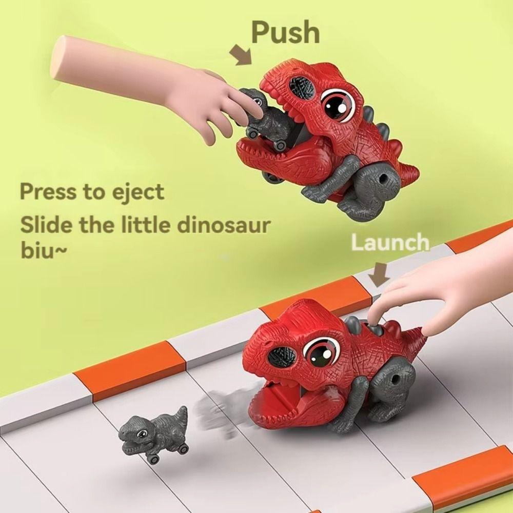 Simulation Model Inertia Dinosaur Car Dinosaur Sliding Dinosaur Car  Educational Toy