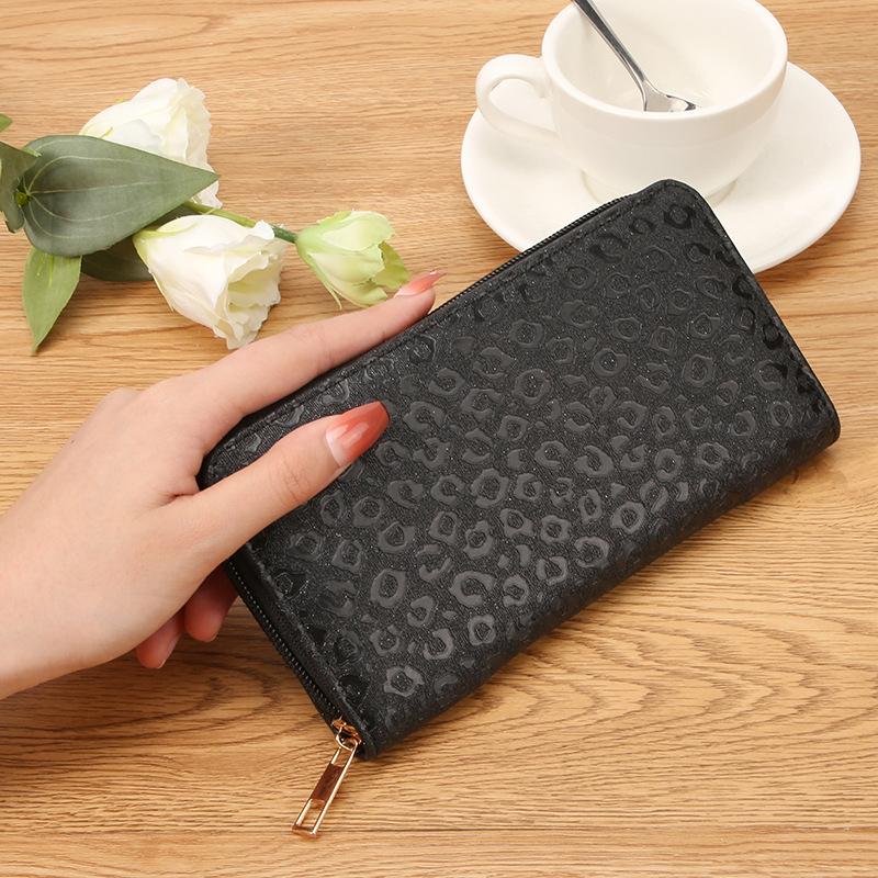 Long Women's Zipper Wallet with Multiple Card Slots, Hand-held Bag, Large Capacity Coin Purse That Can Hold Mobile Phones