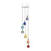 Wind Chime Sun Catcher 7-Color AB Crystal Balls & Light Beads Crystals Ball