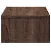 Vidaxl Podstawka Pod Monitor, Z Szufladami, Brązowy Dąb, 50X27X15 Cm