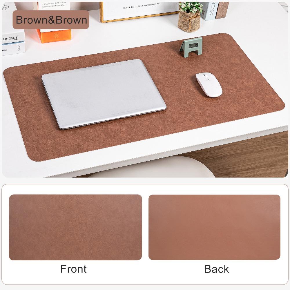 Cowhide Patterned Mouse Pad Non-slip Computer Laptop Mousepad Writing Pad  Home Office