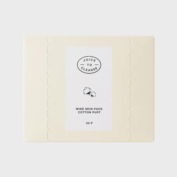 Wide Skin Pack Cotton Puffs 20 Sheets