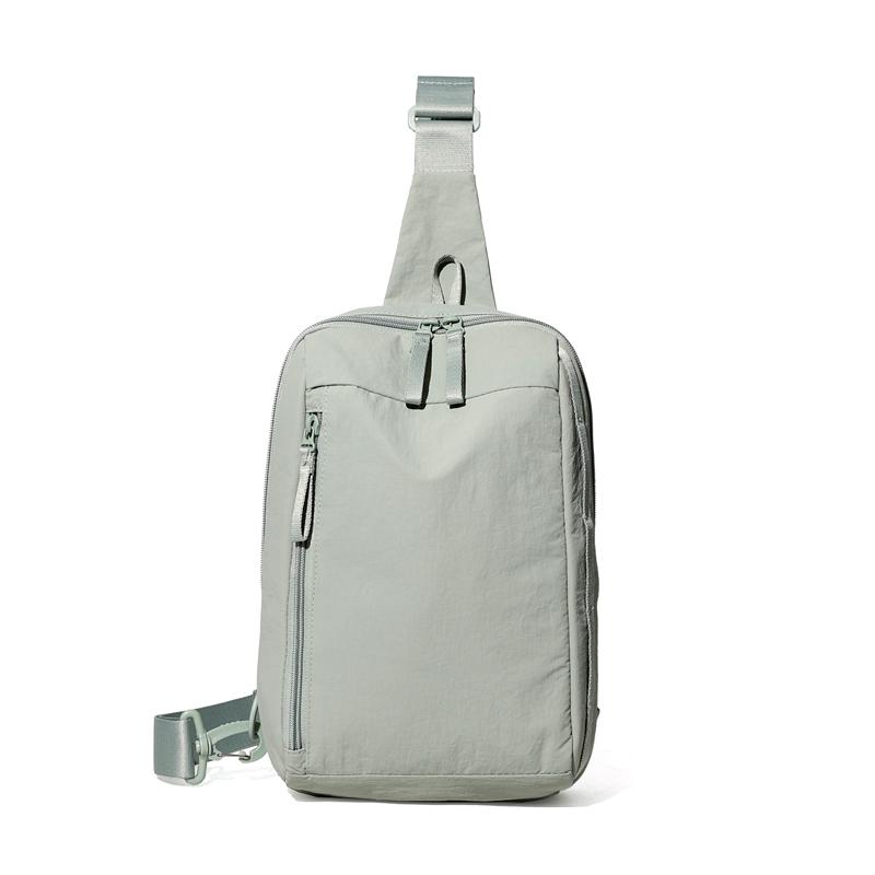 Travel Crossbody Bag Women's Chest Bag Solid Color Shoulder Bag