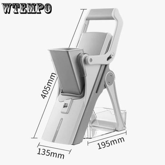 WTEMPO Sebze Kesme Aleti Ev Çok fonksiyonlu Çıkarılabilir Tel Silgi Patates Parçalama Aracı Üçü Bir Arada Tel Kesici Dilimleme
