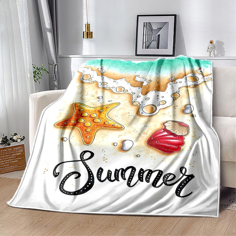 Beach Surfboard Paradise Blankets are suitable for living rooms,making them an ideal choice for outdoor travel and gifts.