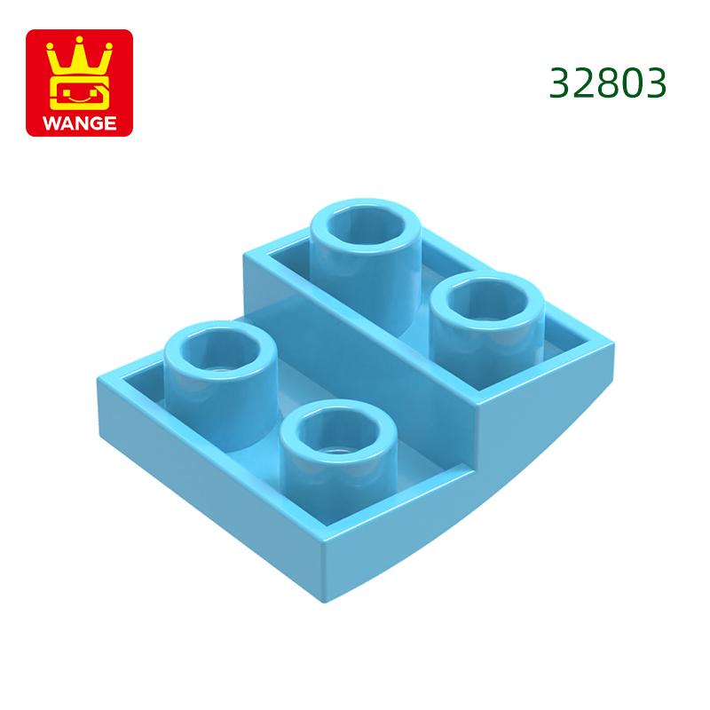 150Pcs/lot 32803 Slope Curved 2x2x2/3 Construction Block Moc Colour Accessories Works With featuring Brick DO IT YOURSELF Children's Toy