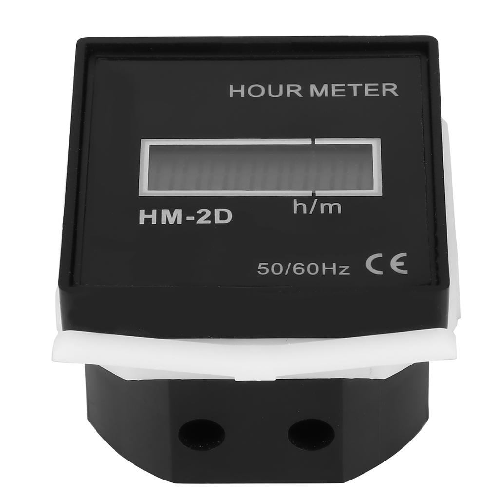 HM?2D AC100?240V Digital Electrical Counter LCD Display Time Meter Gauge Counter