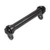 Folding Cycle Extension Rod Aluminum Alloy Strong Load Bearing Adjustable Portable High Strength Wheel Extension Bar Black