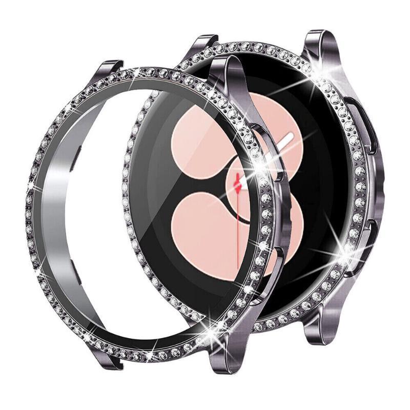 Für Samsung Galaxy Watch 5 4 40 mm 44 mm Glas-Displayschutzfolie Diamant-Hülle