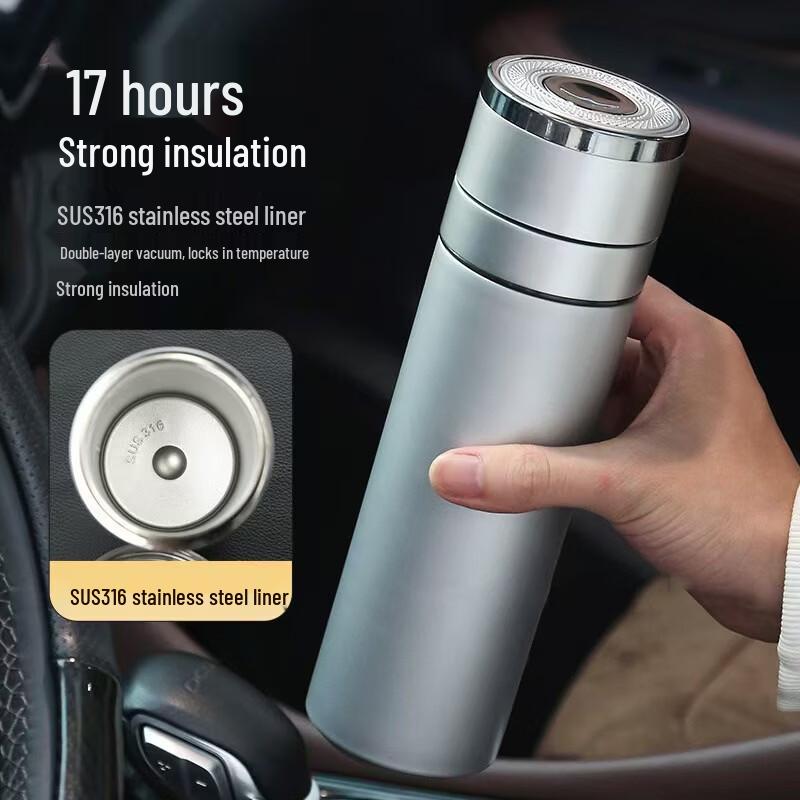 MDNG 600ml Stainless Steel Tea Infuser Thermos