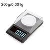 200g/100g/50g/20g/10g 0.001g Precision Digital Scale High Precision Portable Electronic Balance Scale Durable Dustproof