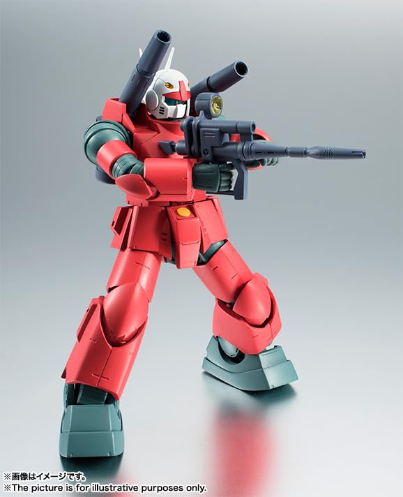 TAMASHII NATIONS ROBOT SPIRITS Mobile Suit Gundam RX-77-2 Guncannon ver. A.N.I.M.E. (Rerelease) Approximately 125mm PVC & ABS Painted Movable Figure