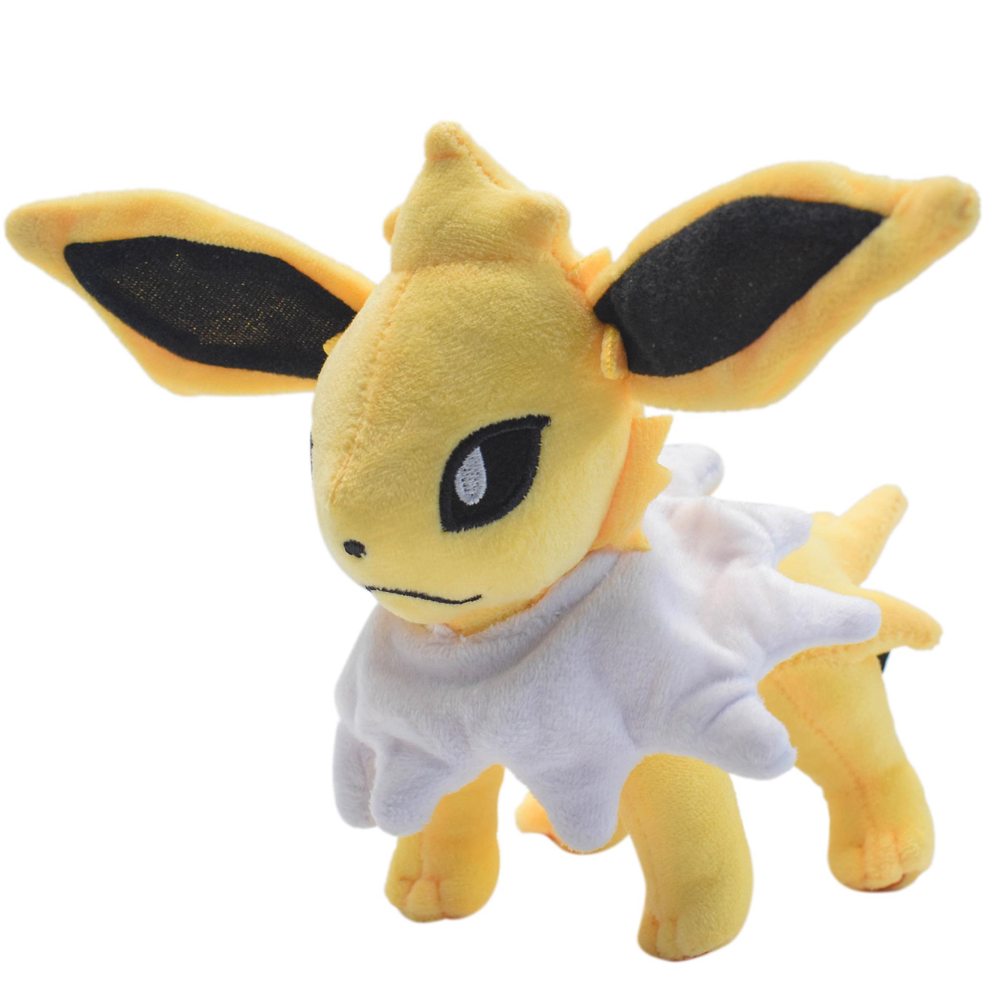 Блестящие Иви Флареон Джолтеон Плюшевые Игрушки Игра для Коллекционного Подарка, Мягкие Плюшевые Мультяшные Персонажи