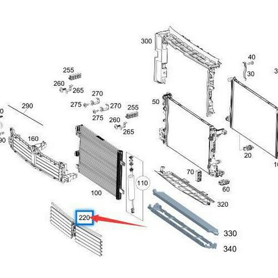 Suitable Air Duct for Mercedes-Benz CLA C118
