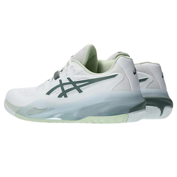 Asics GEL RESOLUTION X Low Top Tennis Shoes Women's White Sneakers 1042A279-102