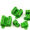 10Set 5.08mm Pitches  Pluggable Male and Female Connector Pluggable PCB Screw Terminals Block Connector Enduring
