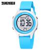 Student sports electronic watch couple thin silicone luminous simple watch men
