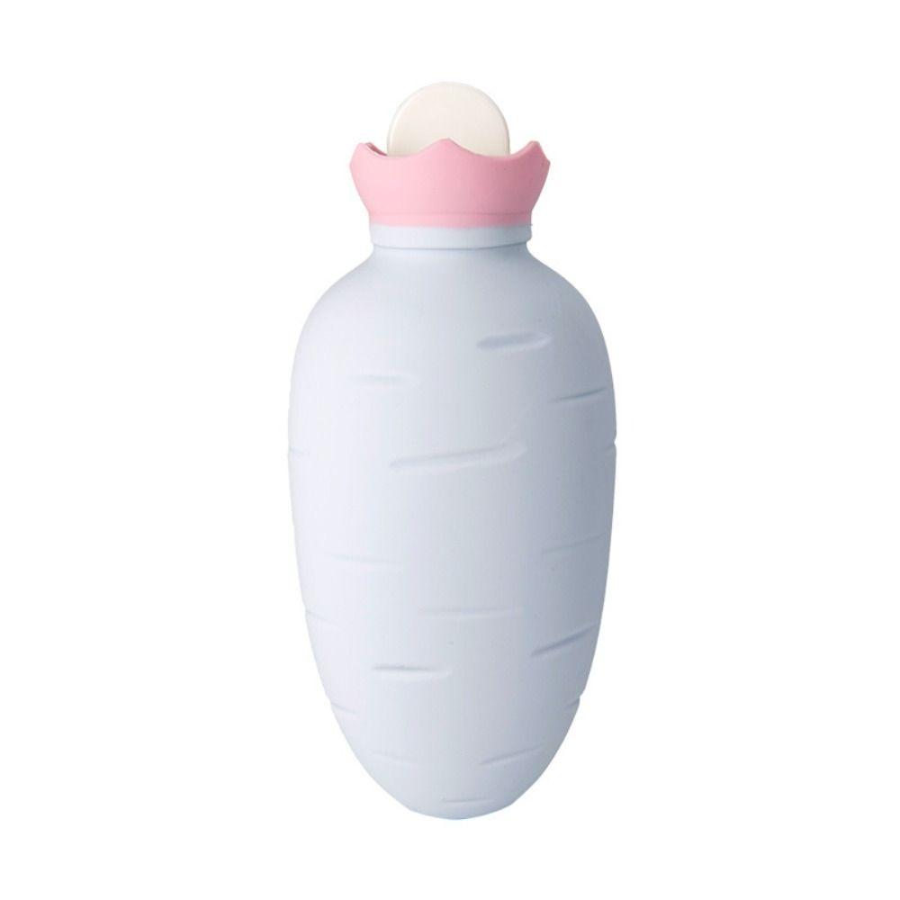 

Carrot Shape Hot Water Bag Silicone Hand Warmer Leak Proof Water-filling Bag Winter фиолетовый