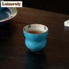 61ml Sprinkle Gold Hand-painted Flower Gourd Teacup Traditional Tea Bowl Mug Tea-tasting Personal Cup Chazhan Master Cup Craft