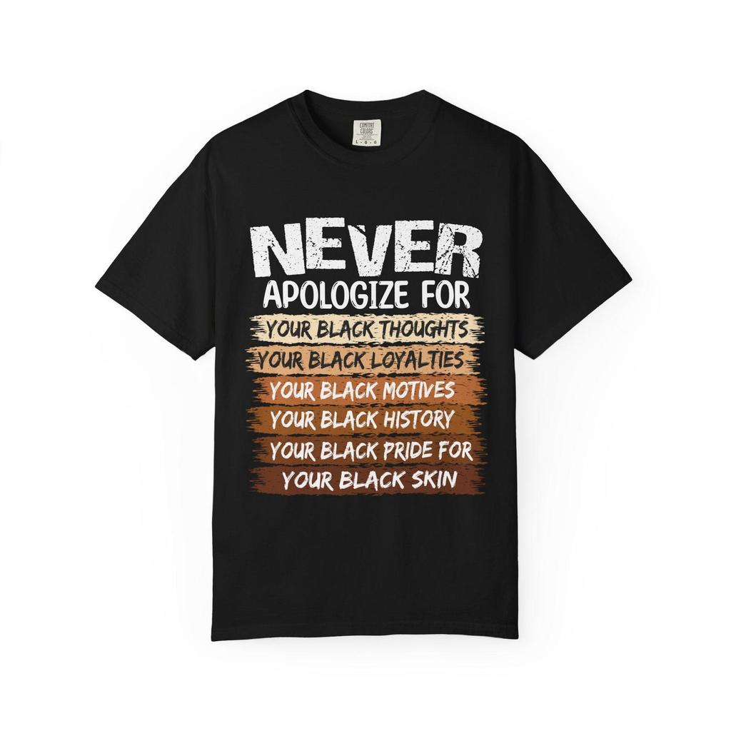 Empowering Heritage Pride T-shirt, Unisex Garment-Dyed Cotton