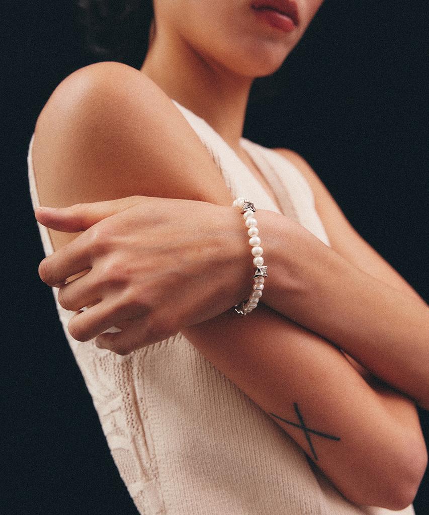 Lowool Struggle Pearl Bracelet
