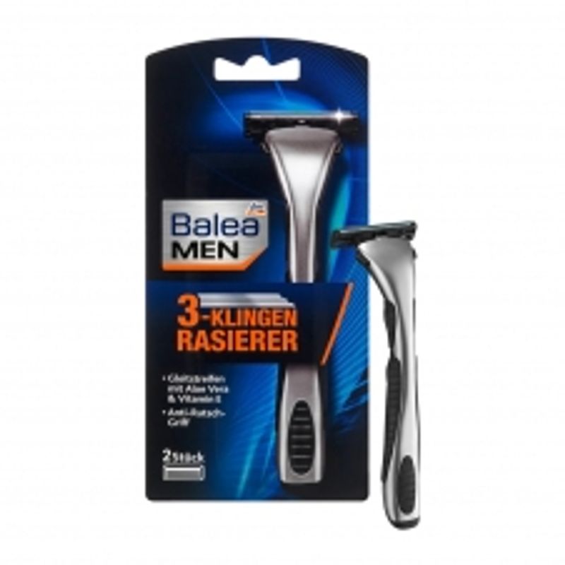 

1 набор Balea Man 3-лезвийная бритва и 1 сменное лезвие