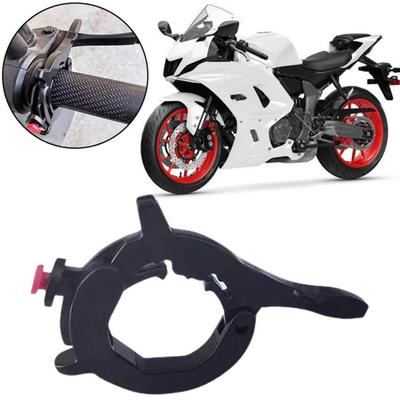 Zámek škrticí klapky na motocyklu Rychloupínací design Ovládání rychlosti Univerzální Snadno použitelný asistent škrticí klapky Plynová spona pro tempomat motocyklu