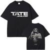 2026 Singer Tate Mcrae T8 Magliette Musicali Unisex Donna Vintage T-shirt Estiva Cotone Manica Corta Top per Fan Regalo