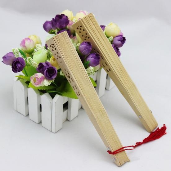 Купить 8-дюймовый складной веер из сандалового дерева в китайском стиле ...