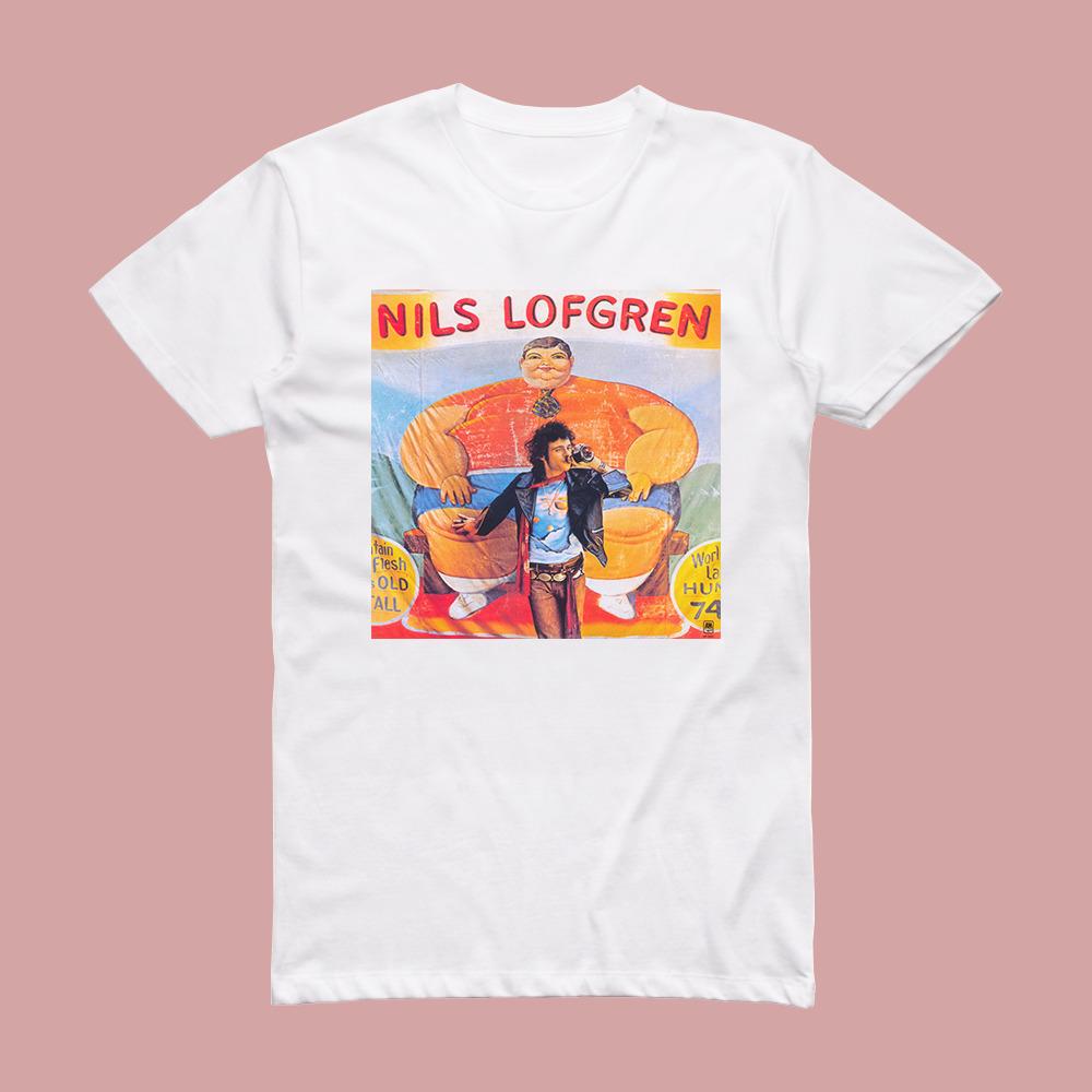 Retro Be Good Tonight Nils Lofgren Shirt Classic White Unisex T-Shirt XXL