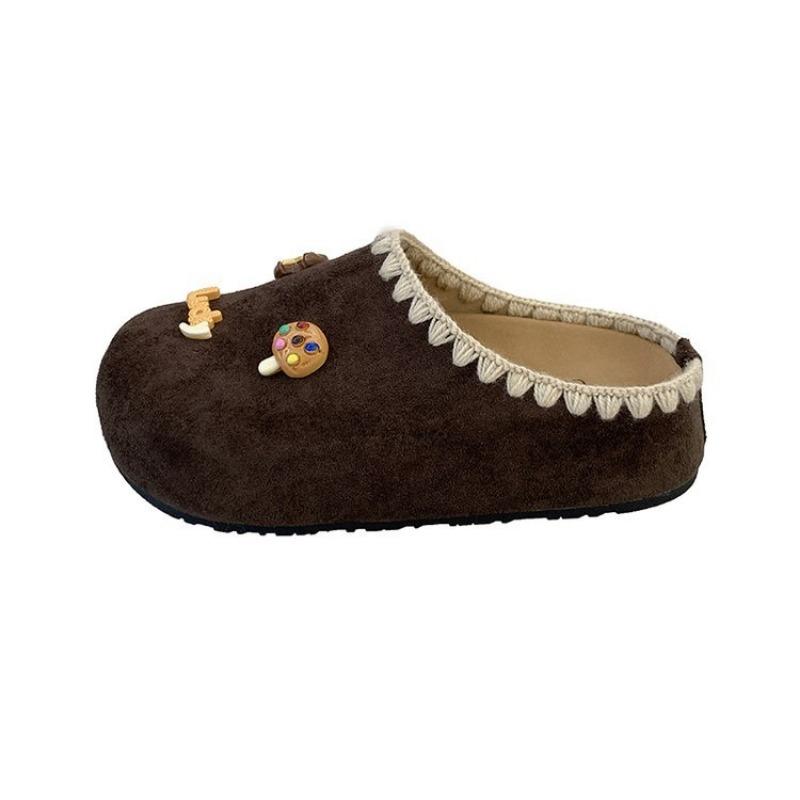 Cartoon Retro Boken Shoes, New Lazy Shoes, Headband Shoes, Travel Slippers