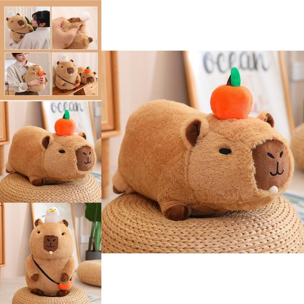 Cute Capybara Plush Toy Adorable And Soft Stuffed Animal Pillow Doll Perfect Gift For Kids
