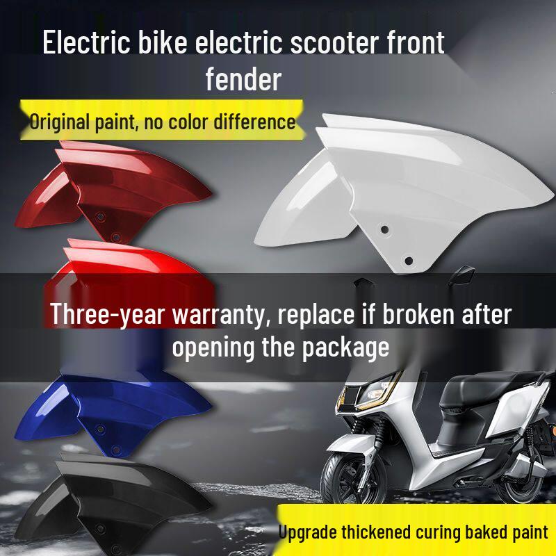 Elektrisches Motorrad Schutzblech für Vorderrad - Spritzschutz Kompatibel mit Aima, Yadea, Tai Ling, Lv Yuan, Xun Ying Modellen.