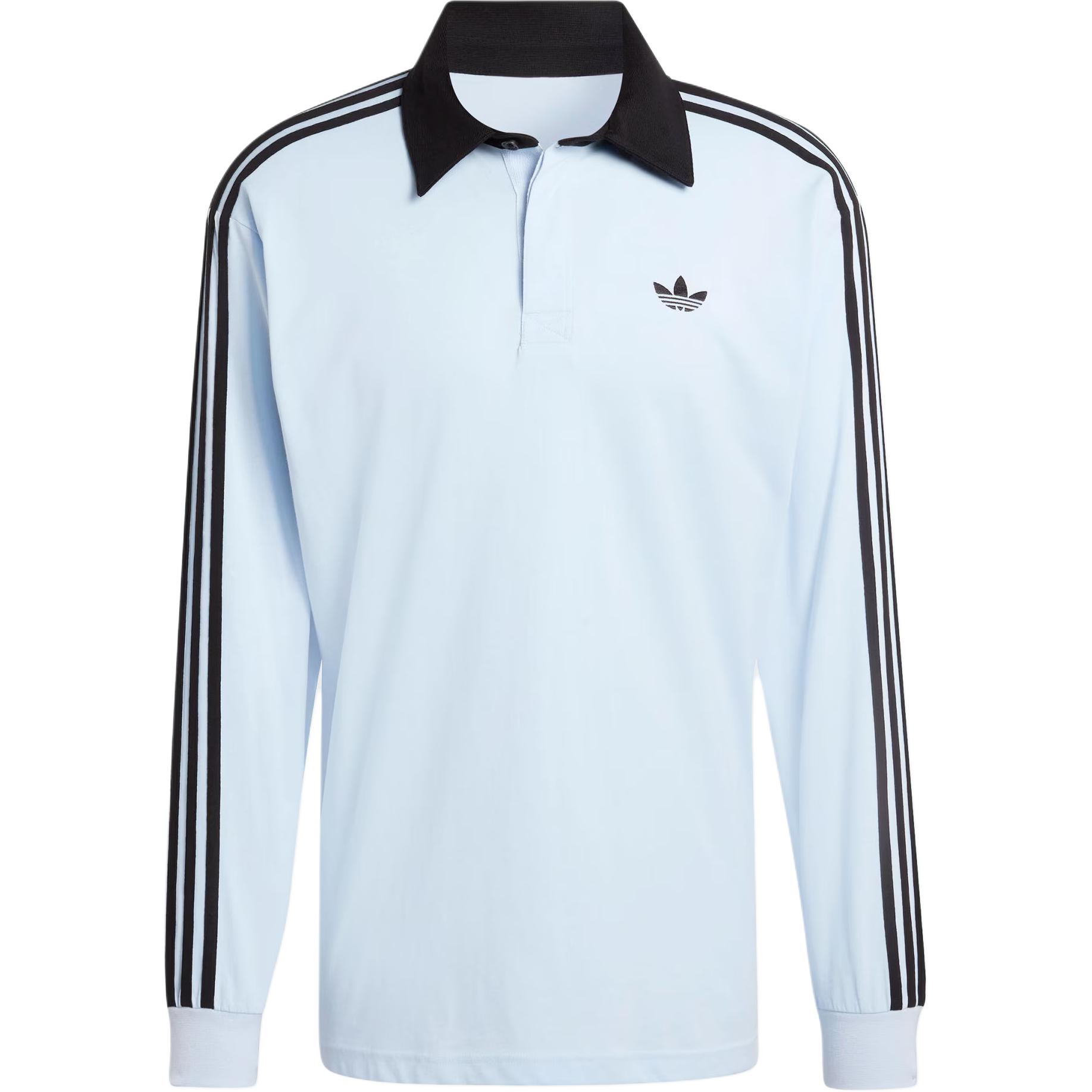 

Adidas Originals Rugby FW25 Cotton Loose Fit Long Sleeve Polo Shirt Men tops KE2445 2XL