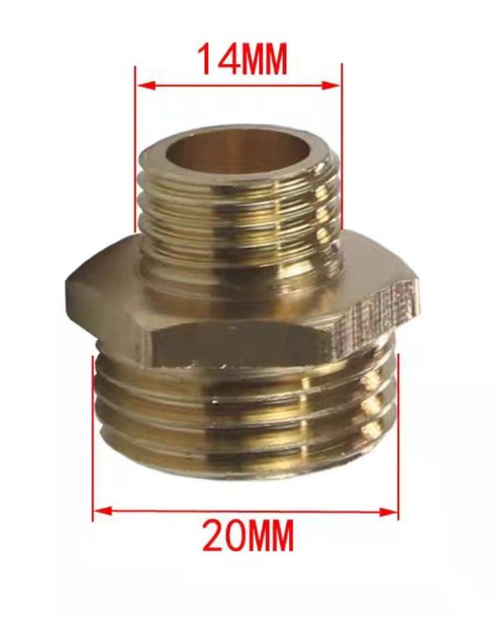 Copper Agricultural Sprayer Nozzle for Garden Seedling, Dust Removal, Cooling, and Pesticide Application with Single/Double Spray Option