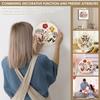 Embroidery Starter Kit Classic Embroidery Stitches Practice DIY Needlework Craft for Adult Beginner Embroidery Bag Stitches Kit