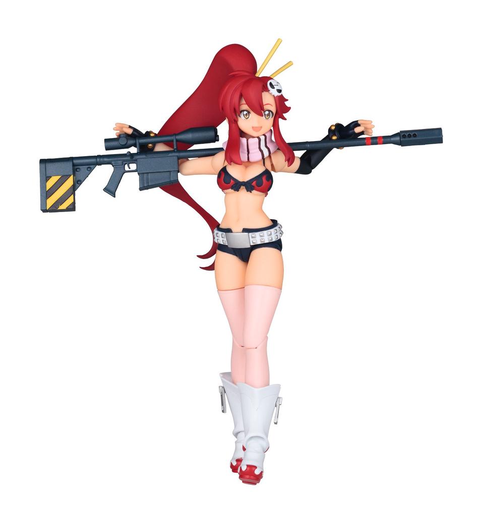 Legacy of Revoltech Gurren Lagann Yoko Approximately 150mm Tall PVC ABS Painted Movable Figure (Movie Version) &