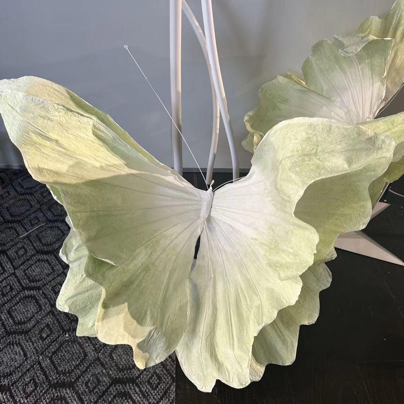 3D бумажные цветы и бабочки для свадеб и фотографии