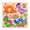 Safe Animals Cognitive Jigsaw Puzzle 3D Intelligence Puzzle Toys  Children Educational Toys